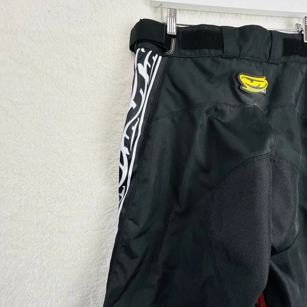 Paintgall Paintball Pants Mens S Red Padded Heavy Thick Tactical‎ Team Gear